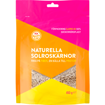 Solroskärnor ICA Gott Liv 150g ICA.