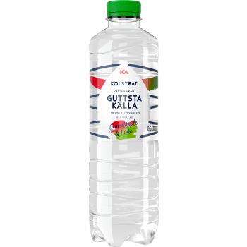 Vatten Granatäpple Lime 50 cl ICA.