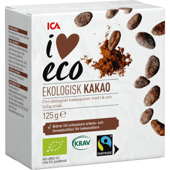 Kakao 125g ICA I love eco.