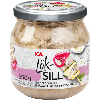 Löksill 550g ICA.