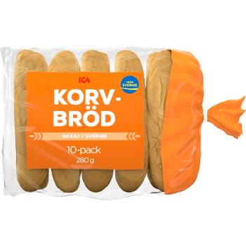 Korvbröd 10-p 280g ICA.