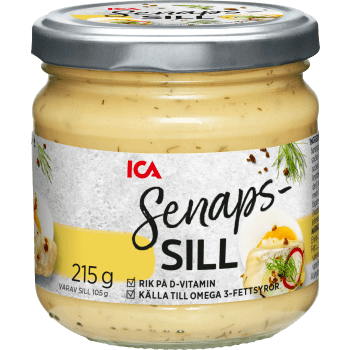 Senapssill 215g ICA.