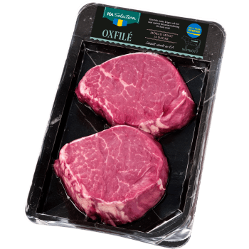 Oxfilé Färsk Skivad 300g ICA Selection.