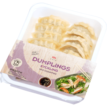 Dumplings Kyckling Färska 240g ICA.