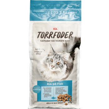 Torrfoder Katt Fisk 2000g ICA.