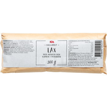 Wrap Kallrökt Lax 300g ICA.