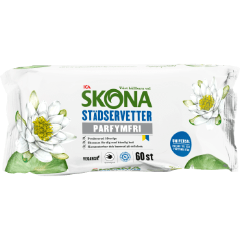 Städservetter Parfymfria ICA Skona 60st.
