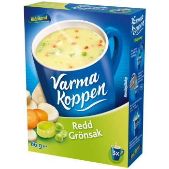Grönsakssoppa Redd 3 portioner 6dl Varma Koppen.