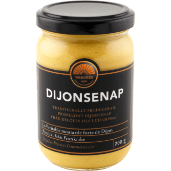 Dijonsenap 200g Werners Gourmetservice.