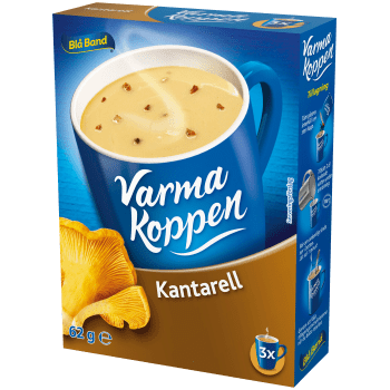 Kantarellsoppa 3 portioner 6dl Varma Koppen.