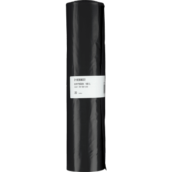 Sopsäck 160l Svart.