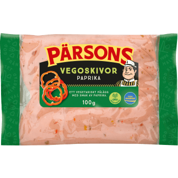 Vegoskivor Paprika 100g Pärsons.