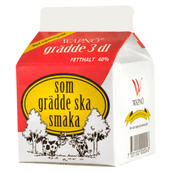 Grädde 3dl Wapnö.