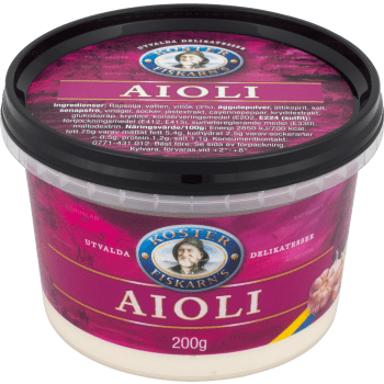 Aioli 200g Kosterfiskarn.