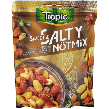 Nötmix Sweet & Salty 200g Tropic Snacks.