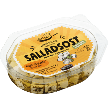 Salladsost Tärnad I Olja Vitlök/persilja 100g Wernerssons.