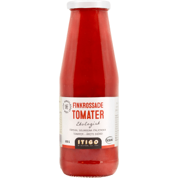 Tomater Finkrossade Eko 690g KRAV Itigo.