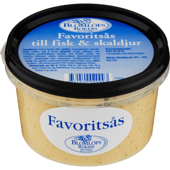 Favoritsås till fisk & skaldjur 200g Blomlöfs Rökeri.