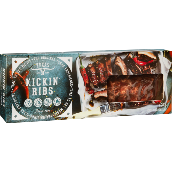Ribs Kickin 420g Texas Longhorn.