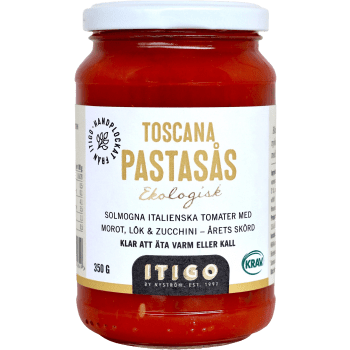 Pastasås Toscana 350g KRAV Itigo.