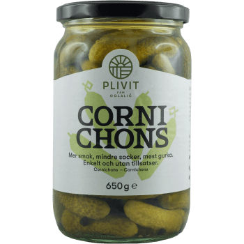 Cornichons 650g Plivit Trade.