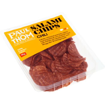 Salamichips Chili 80g PAUL och THOM.
