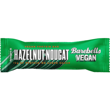 Bar Hazelnut & Nougat Vegan 55g Barebells.