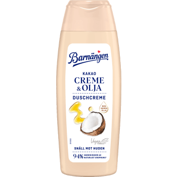 Duschkräm Kokosolja Kakao 250ml Barnängen.