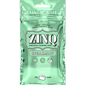 Tuggummi Spearmint 31,5g Zinq.