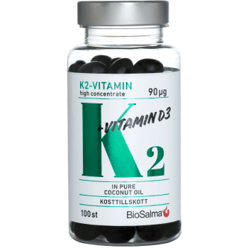 Kosttillskott K2 Vitamin 90µg 100-p Biosalma.