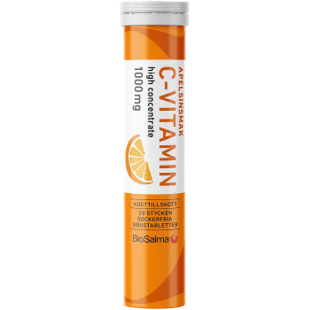 Kosttillskott C-Vitamin Apelsin 20-p BioSalma.