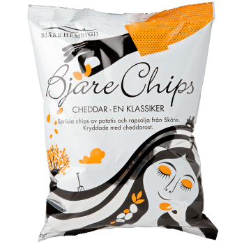 Chips Cheddar 200g Bjäre Chips.