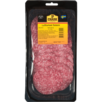 Lufttorkad salami.