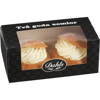 Semlor 2-pack 250g Dahls Bageri.