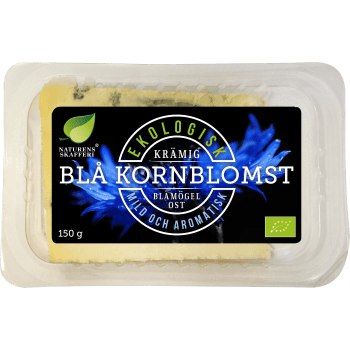Blåmögelost Kornblomst 36% Eko Naturens Skafferi.