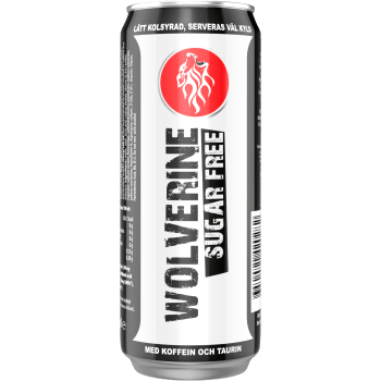 Energidryck Sockerfri 250ml Wolverine.