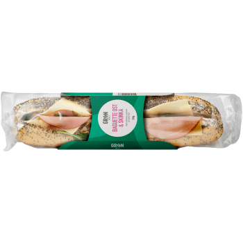 Baguette Ost & Skinka 210g GreenDeli.