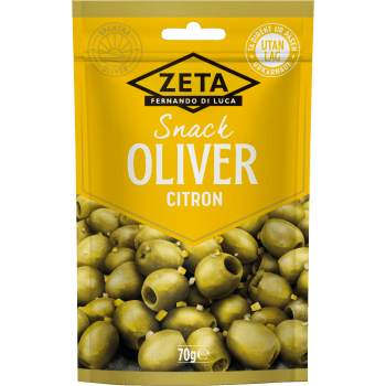 Oliver Snack Citron 70g Zeta.