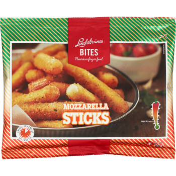Mozzarellasticks Fryst 250g Lindströms Bites.