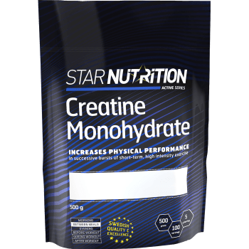 Creatine Monohydrate Pulver 500g Star Nutrition.
