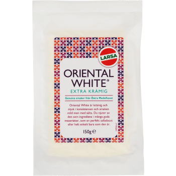 Salladsost Oriental White 150g Larsa Foods.