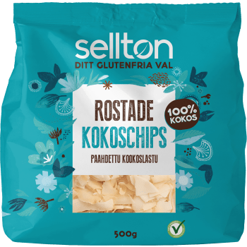 Kokoschips 500g Sellton.