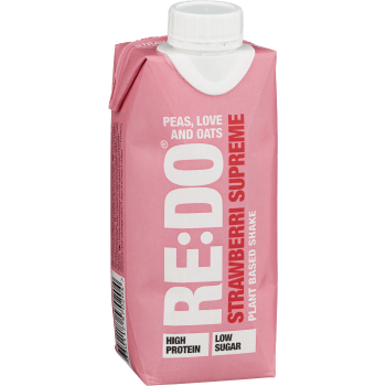 Proteindryck Strawberri Supreme Vegansk 33cl RE:DO.