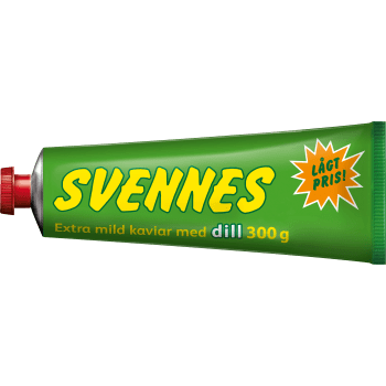Kaviar mild dill 300g Svennes.
