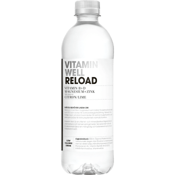 Reload Citron & lime 50cl Vitamin Well.