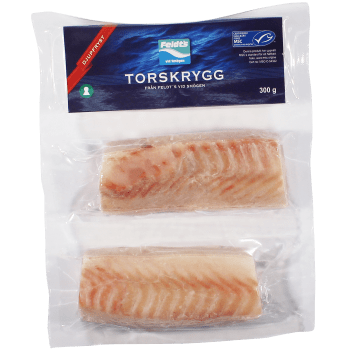 Torskrygg Msc Fryst 300g Feldt's.