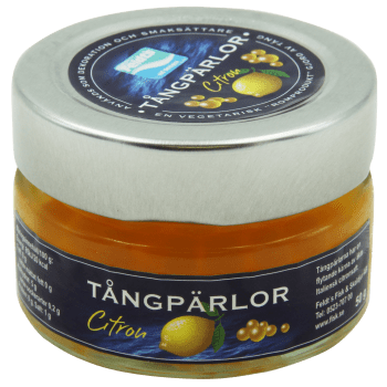 Tångpärlor Citron 50g Feldt's.