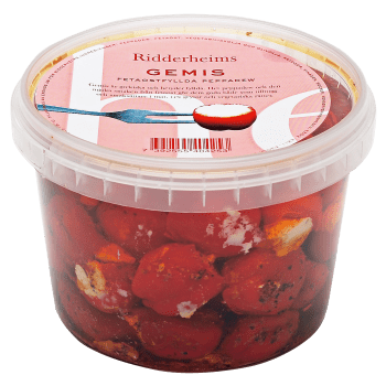 Peppadew Fetaostfyllda Gemis 1kg Ridderheims.