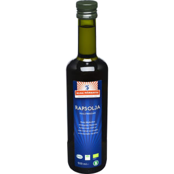 Rapsolja Kallpressad 500ml KRAV Kung Markatta.