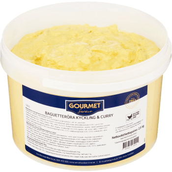 Baguetteröra Kyckling och Curry 2,5kg Gourmet Service.